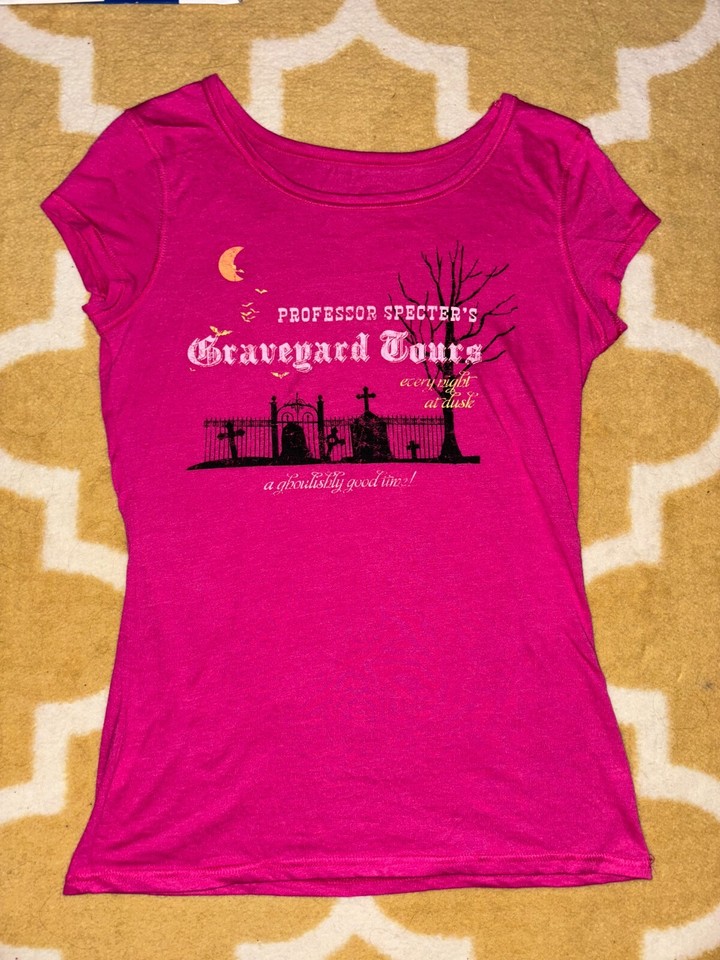 Xhilaration Target Halloween T Shirt Professor Specter's Graveyard