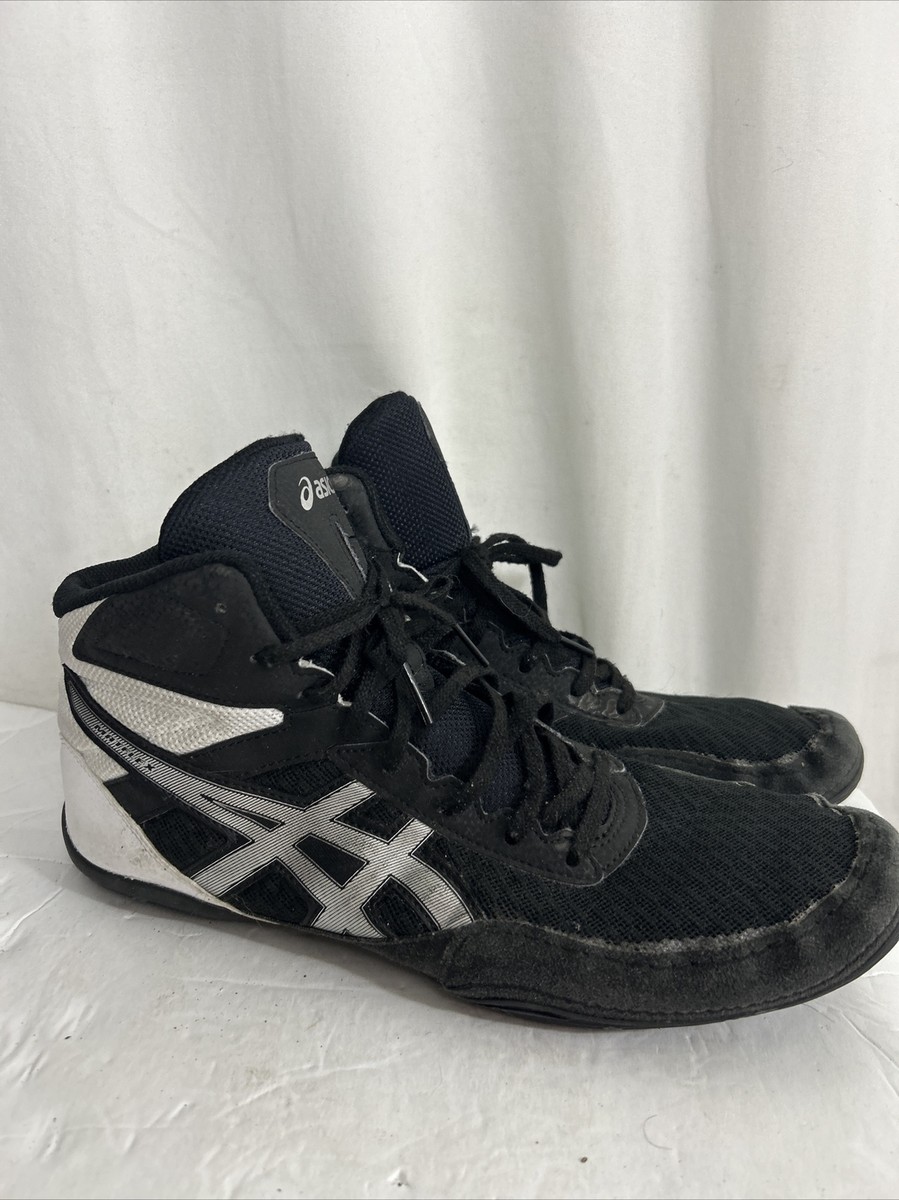 NEW Asics Matflex 6 Wrestling Shoes Men\'s Size 11 Black White High Top 1081A021 ASICS Matflex 1081A021 Men main image 3