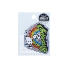 Sunstar Stationery Snoopy Sticker Hologram Peanuts Petit Collecti from JP