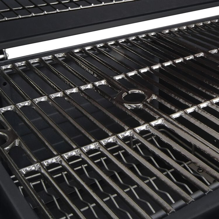Dyna-Glo 60u0026#034; Barrel Portable Charcoal Grill with Side Shelves - BBQ -  Outdoor | eBay