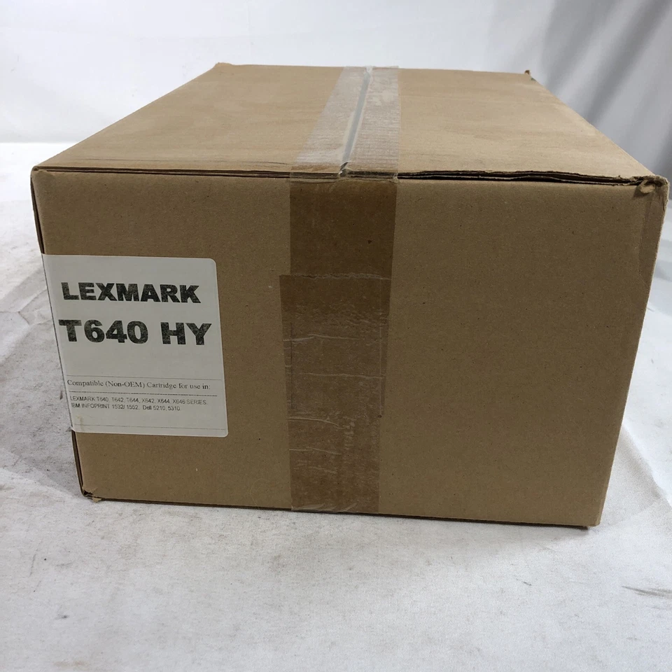 Lexmark 64015HA Rückgabeprogramm mit hoher Reichweite schwarzer Toner T640 HY OEM Neu im Karton - Bild 3 von 4