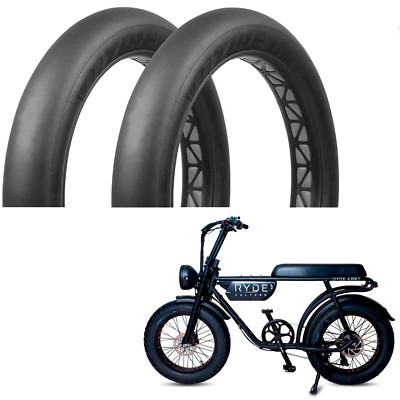 KIT 2 Copertoni GOMME Fat Bike APACHE FATTY SLICK 20×4 20 x 4 26TPI Vee Tire Co