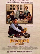 1986 Brighton Beach Memoirs Movie Print Ad Neil Simon Coming Soon Theatre