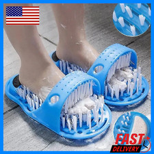 Foot Scrubber Brush Slipper Bath Shower Easy Spa Cleaner Scrub Feet Massage Wash