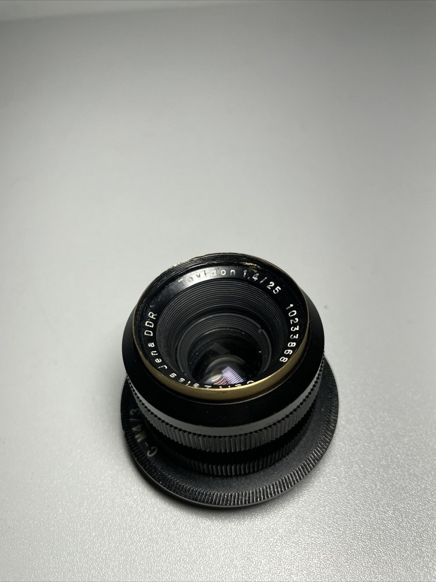 Carl Zeiss Jena Tevidon 25mm f1.4 C-mount for 16 mm, m4/3 BMPCC | eBay