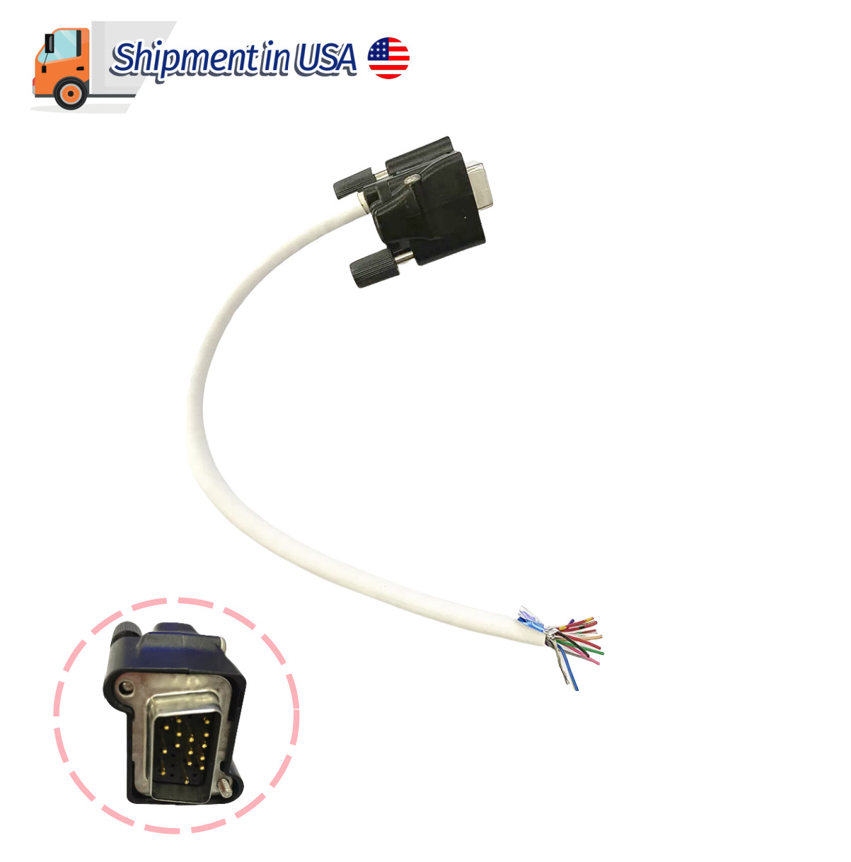Motorola Mid-Power Rear Ignition Cable XTL5000 APX8500 XTL2500 HLN6863B