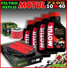 KIT TAGLIANDO OLIO MOTUL 7100 10W40 + FILTRI YAMAHA TDM 900 2002 2003 2004 2005