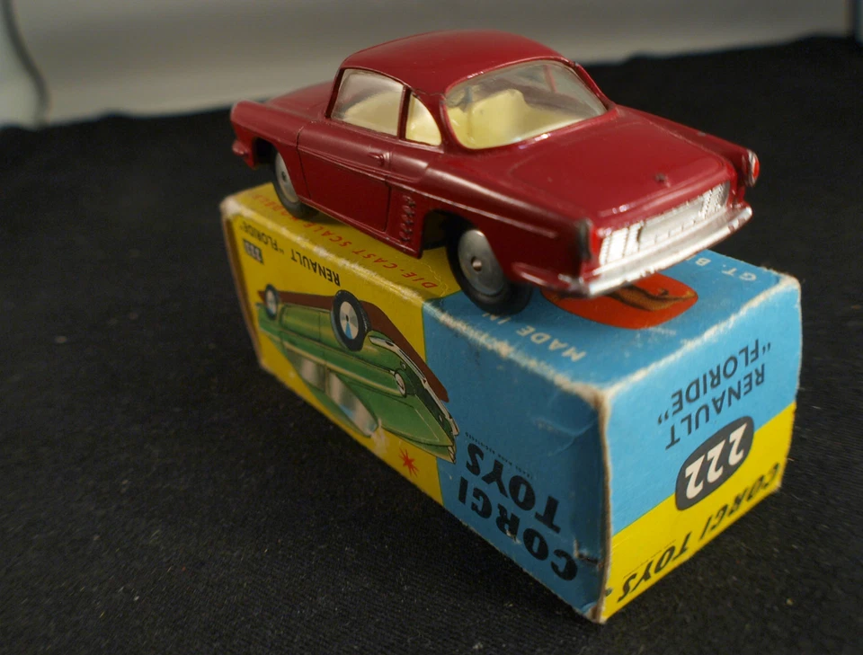 Corgi GB 222 Renault Floride Raramente Giocato In Scatola 1964 RARO - Immagine 3 di 4