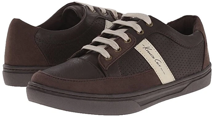 Parte superior de cuero marrón Kenneth Cole Reaction Zapatos para Niños