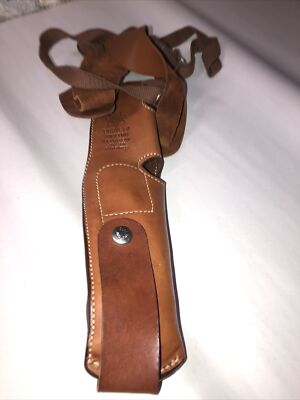 Bianchi X2100 ホルスター■ビアンキ 右用 38/357マグナム Vintage Bianchi X2100 Phantom Brown Leather Shoulder Holster