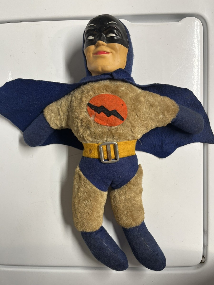 1960's Vintage Plush Batman Doll | eBay 1960's Vintage Plush Batman Doll | eBay