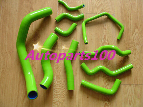 BLUE HOSE SILVIA 200SX 240SX S13 S14 S15 SR20DET FOR NISSAN SILICONE RADIATOR - Picture 3 of 6