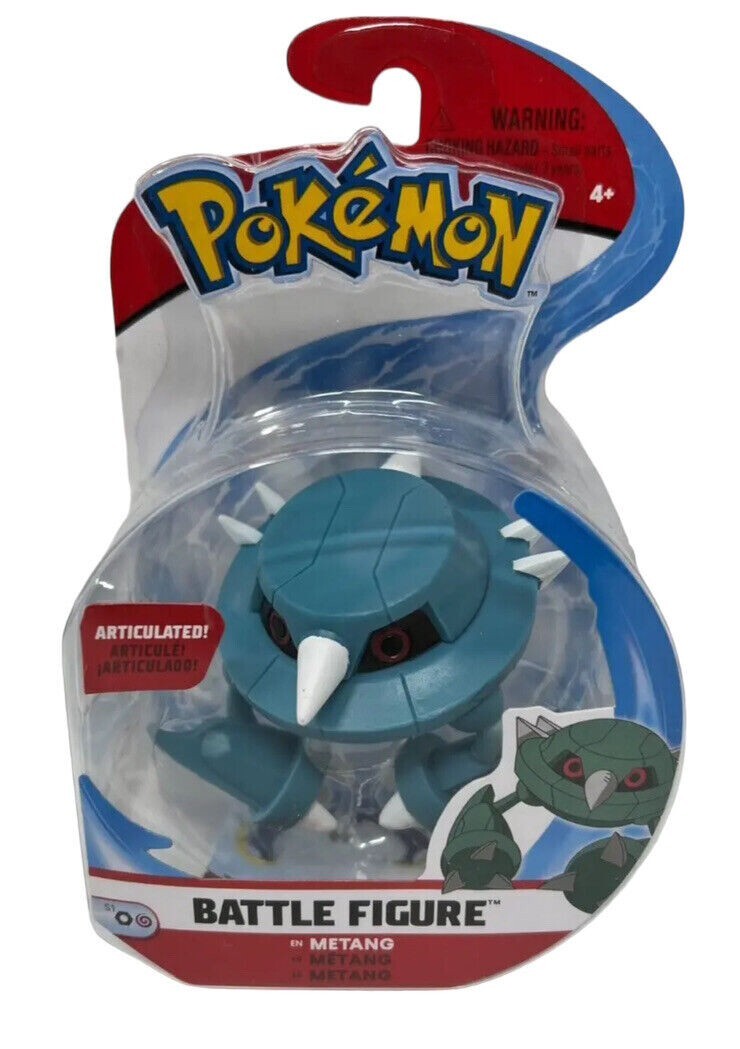 New Wicked Cool Toys POKEMON Articulated Battle Figure Pack METANG