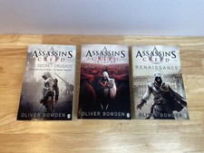 Assassins Creed Book Bundle - 3x Paperback Books Secret Crusade, Brotherhood, Re