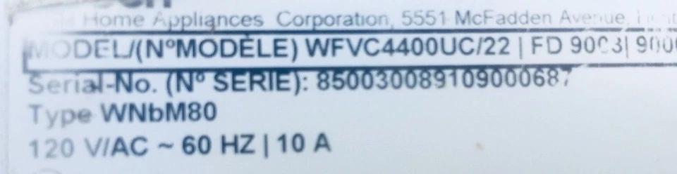 Bosch Washing Machine Model WFV4400UC/22 Drive Pulley P/N 90001799223 - Image 4 of 4