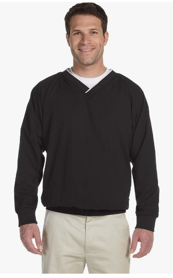 Ветровка из микрофибры для взрослых M700 Harriton Stone/Черный S