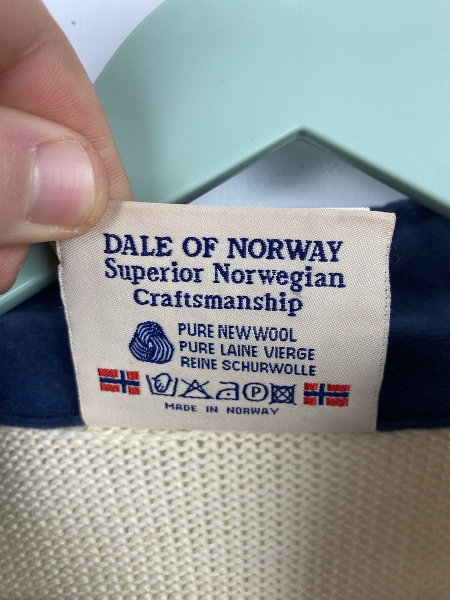 Veste Dale Of Norway Motifs Jeux Olympiques Y2K - Pure Laine, Taille L - Occasion Très Bon état