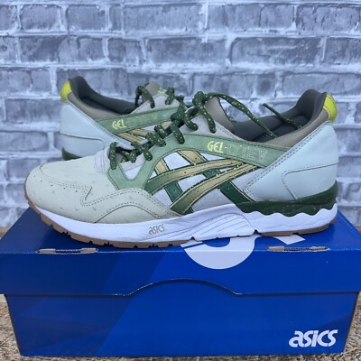 Asics Gel-Lyte V x Feature Prickly Pear Sand Green 2016 H52HK Mens Size 9.5