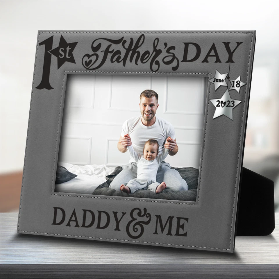 First Father's  Day-Daddy and Me-Dad and Baby-Father's Day Gift - Image 2 of 4