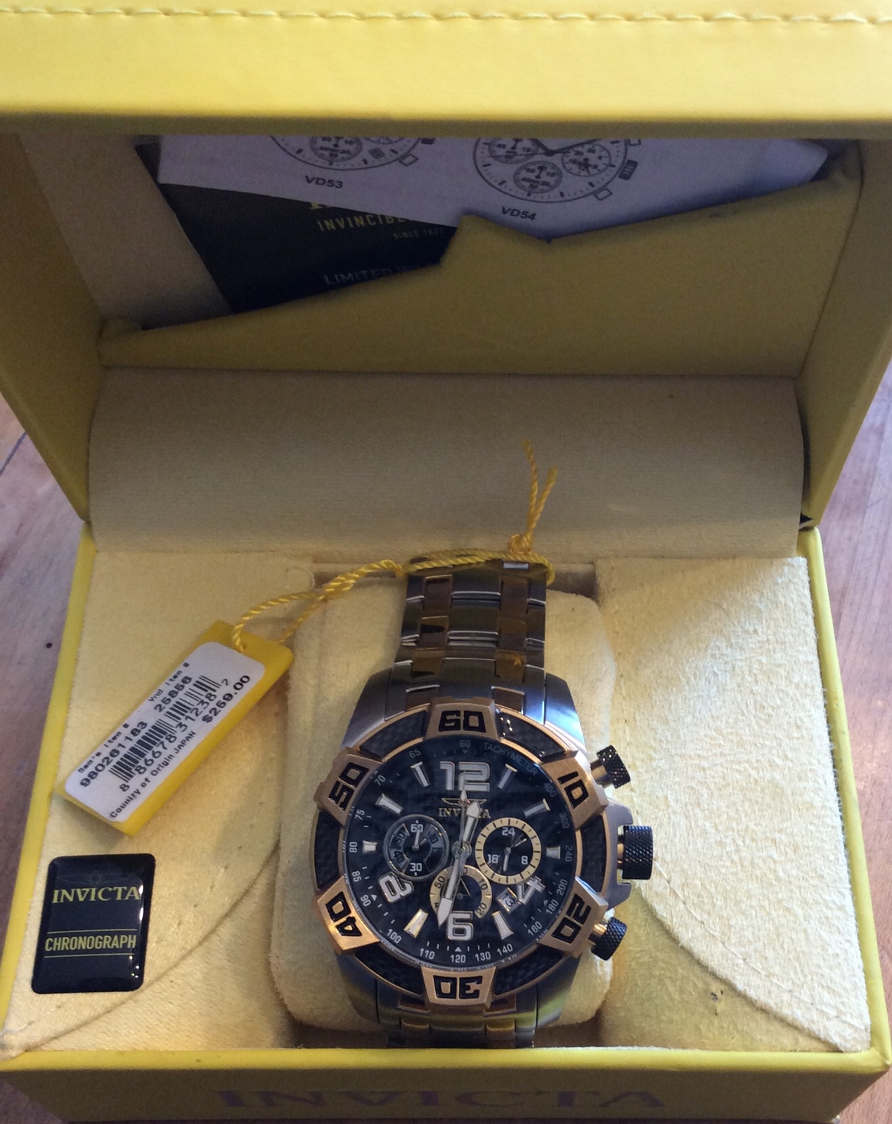 invicta pro diver 25856