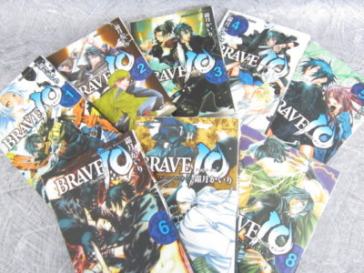 BRAVE 10 TEN Manga Comic Complete Set 1-8 Kairi Shimotsuki Book