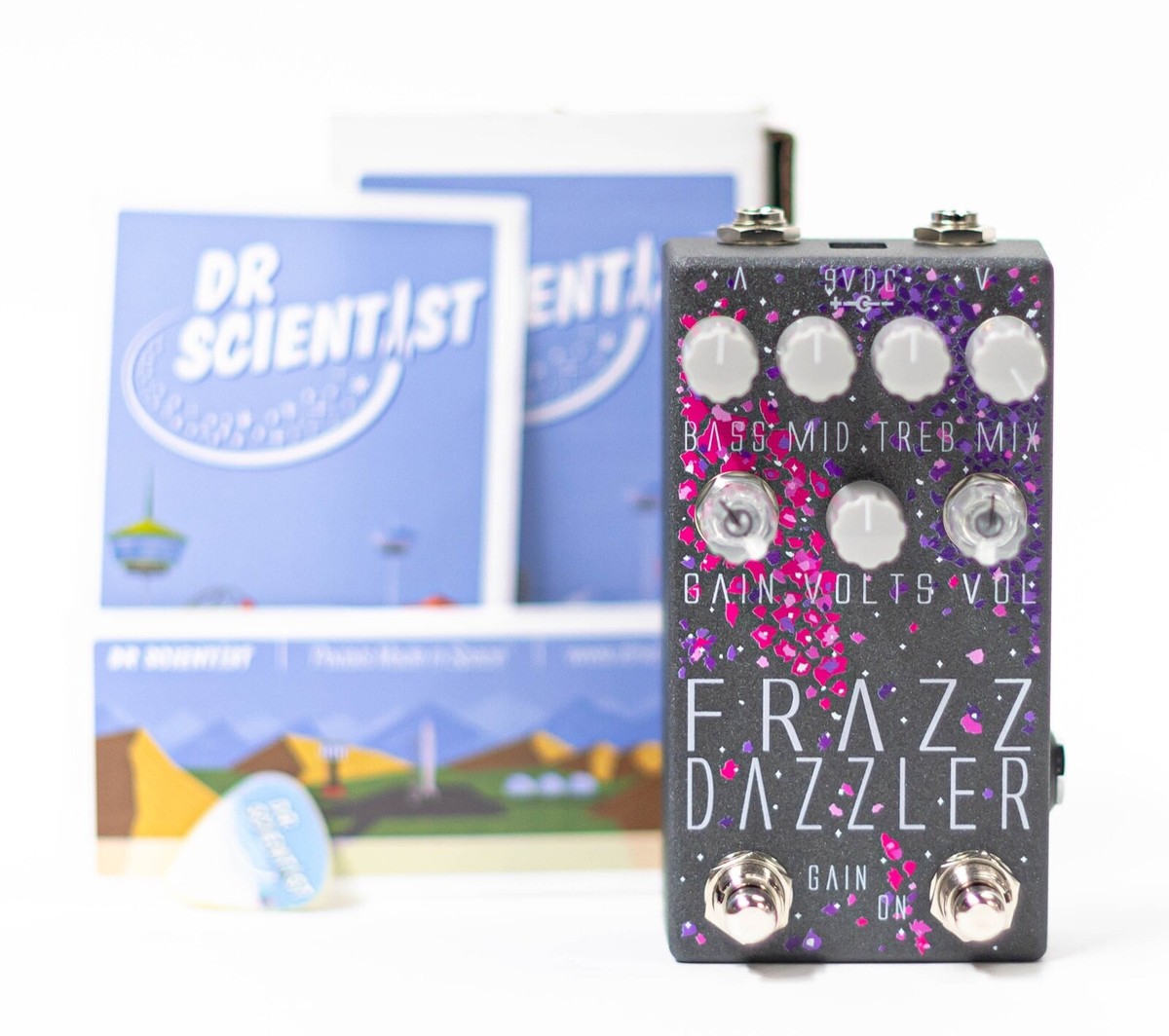 Dr Scientist - Frazz Dazzler - Dual Channel Fuzz Effect