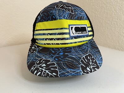 Wave Life - Trucker Hat - SnapBack - Beach Cap