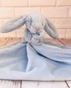 blue rabbit comforter