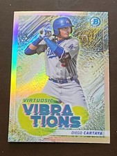 ⚾ 2022 Topps Bowman Baseball Virtuosic Vibrations Insert #VV-20 Diego CARTAYA⚾