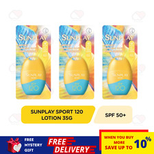 3 X SUNPLAY Sport Sunscreen Lotion SPF 120 PA   SPORT-STRENGTH 35g