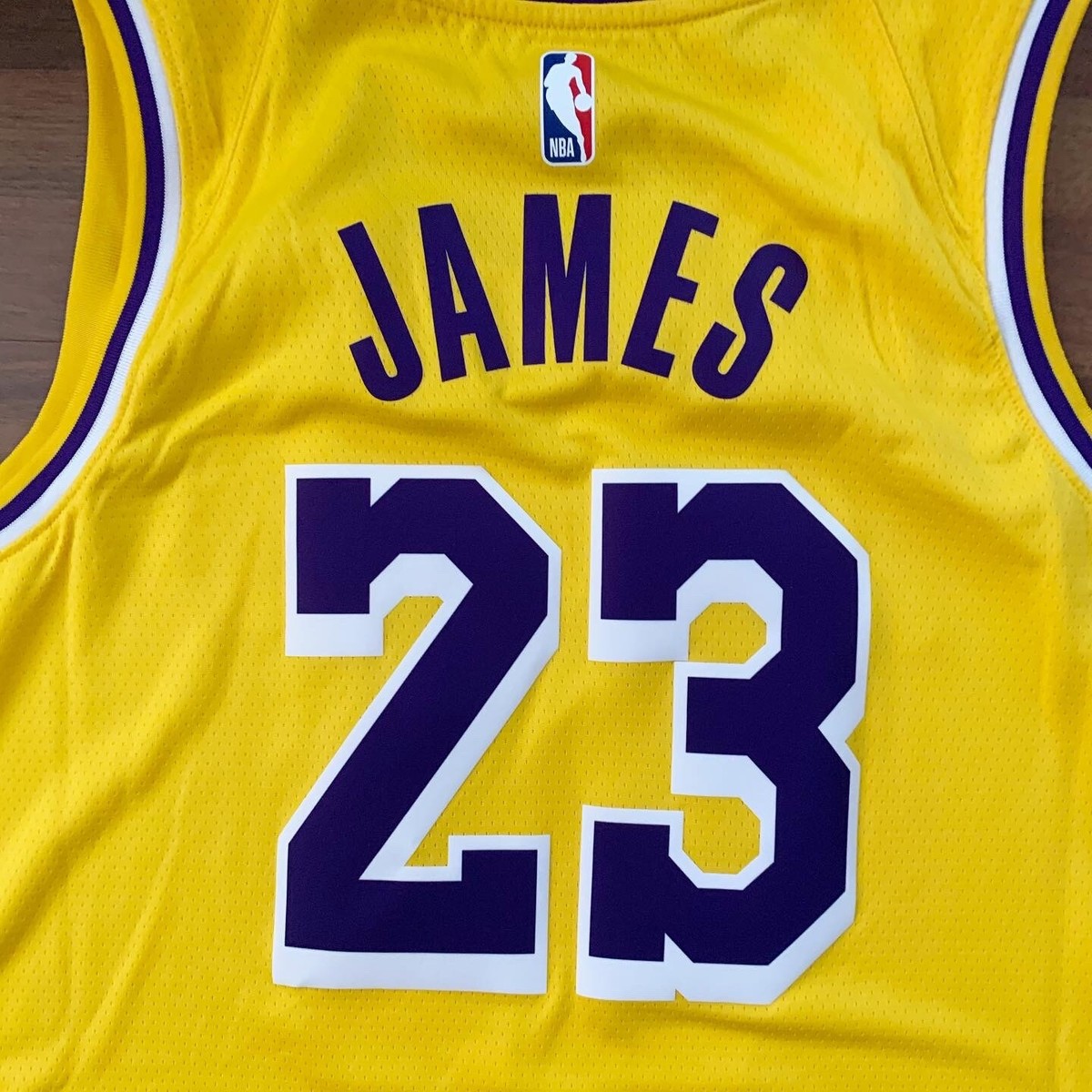 Nike LeBron James Icon Swingman Men's Jersey Los Angeles Lakers LA