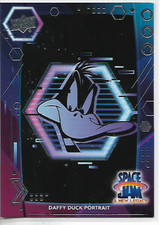 2021 Upper Deck Space Jam: New Legacy Daffy Duck Portrait Card #35