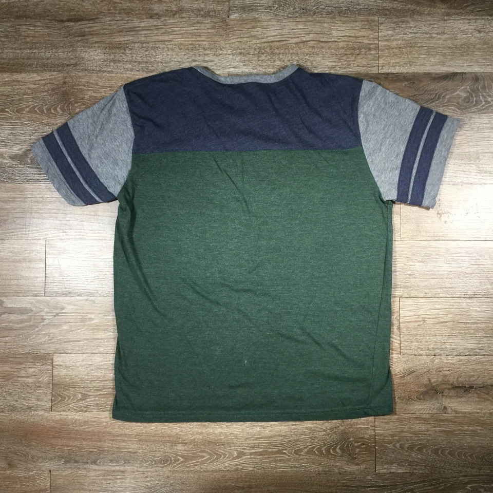 Camiseta MTL Apparel Para Hombre Mediana Multicolor Multipanel Colorblock Foto 2 de 4