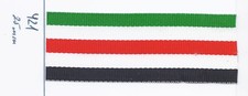 Ordensband Deutsch Italien Afrika Medaille 25mm 25cm lang (421) (m12,00)