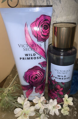 VICTORIA'S SECRET~WILD PRIMROSE~FRAGRANCE MIST & BODY LOTION SET