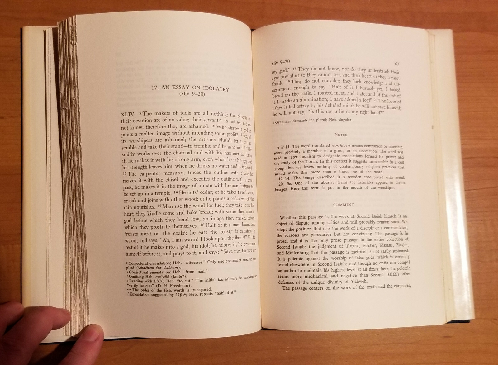 Anchor Bible Commentary on Second Isaiah by John L. McKenzie (1968, 1st