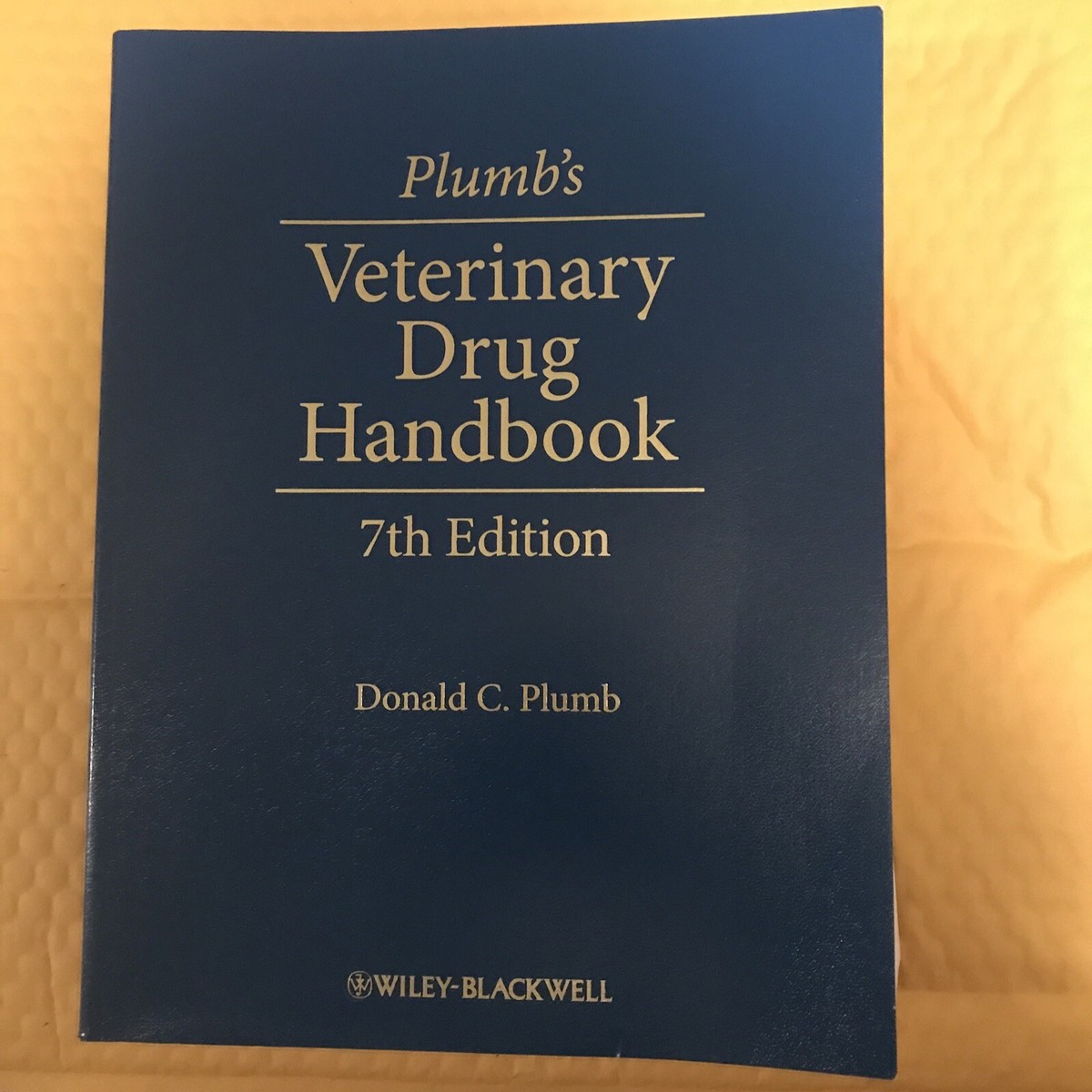 Plumb's Veterinary Drug Handbook by Donald C. Plumb (2011, Trade