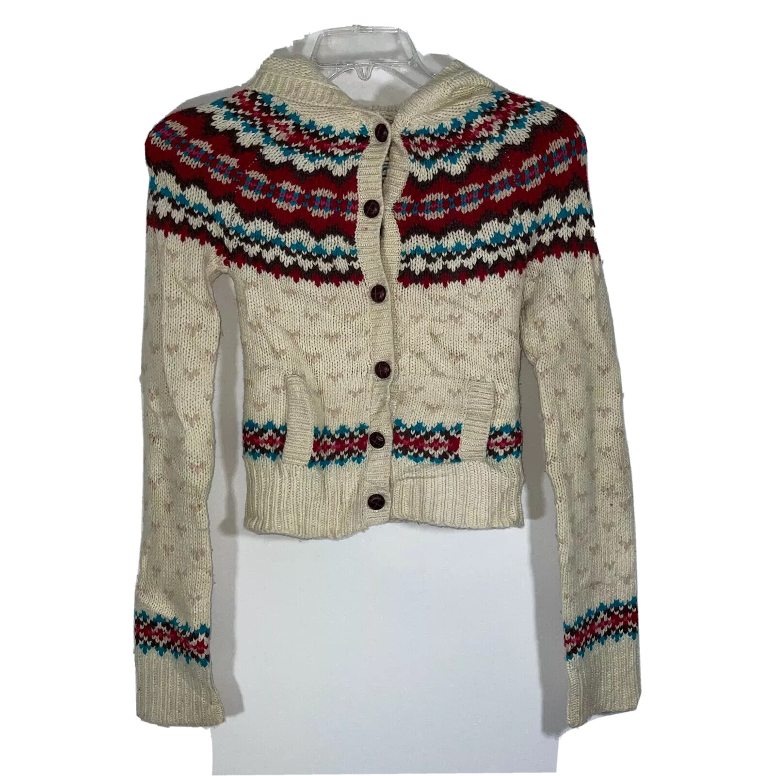 Vintage Hollister Xs Lambs Wool Women 