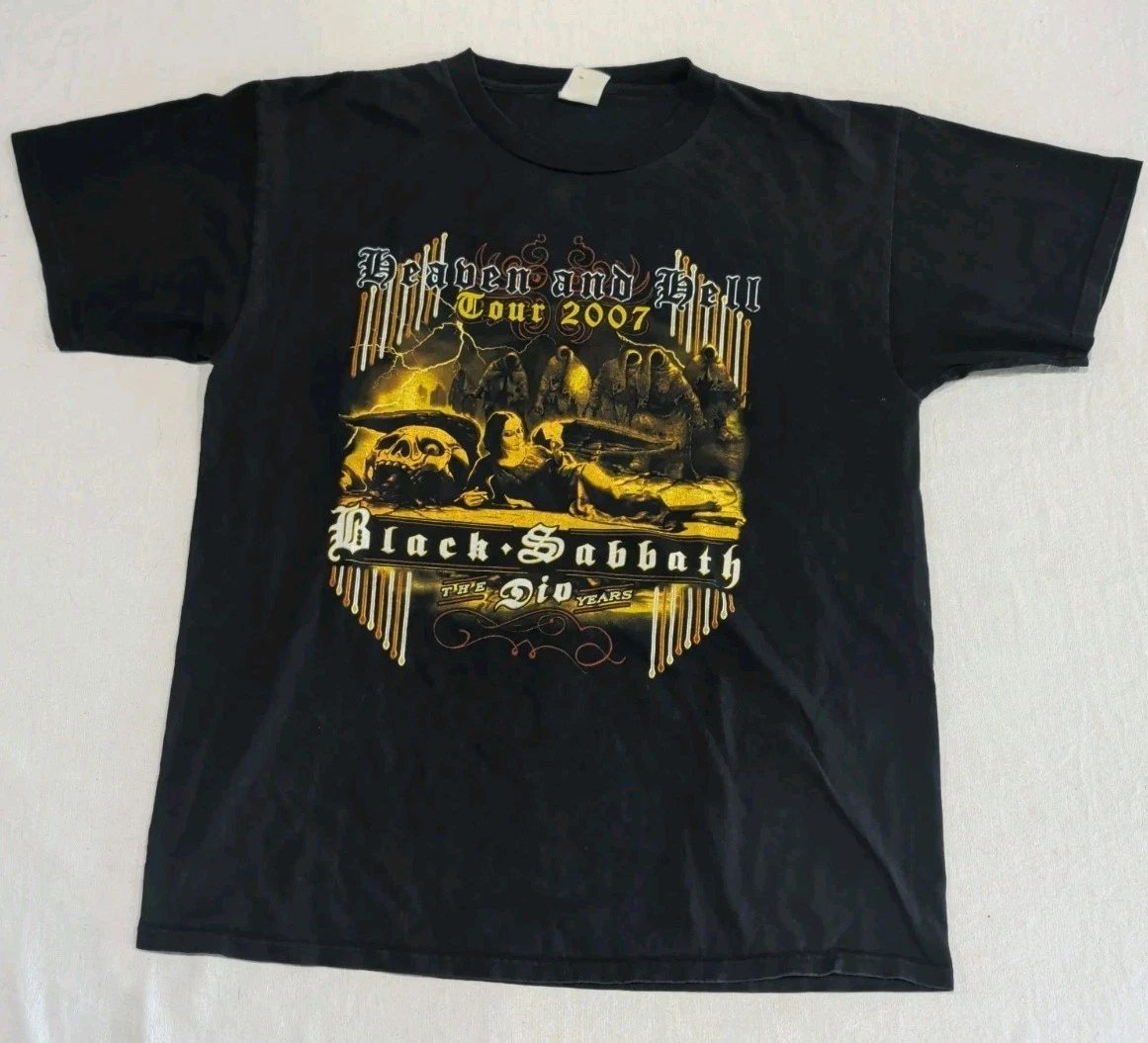 Black Sabbath Tour Shirt In Black Sabbath Memorabilia for sale | eBay