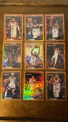 NBA Topps Hoops 2025-26 Karten Konvolut Restposten Orange Hoops Retail Exclusive