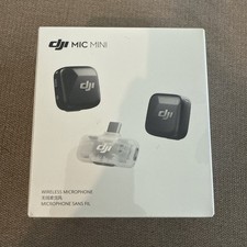 DJI Mic Mini 2 TX  1 Mobile RX , Wireless Lavalier Microphone for Black
