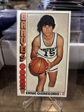 1976-77 Topps Ernie DiGregorio basketball card Buffalo Braves #82 NM