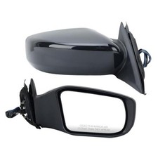 Right Passenger Black Side Mirror Compatible with Nissan Altima 2013 R-Black