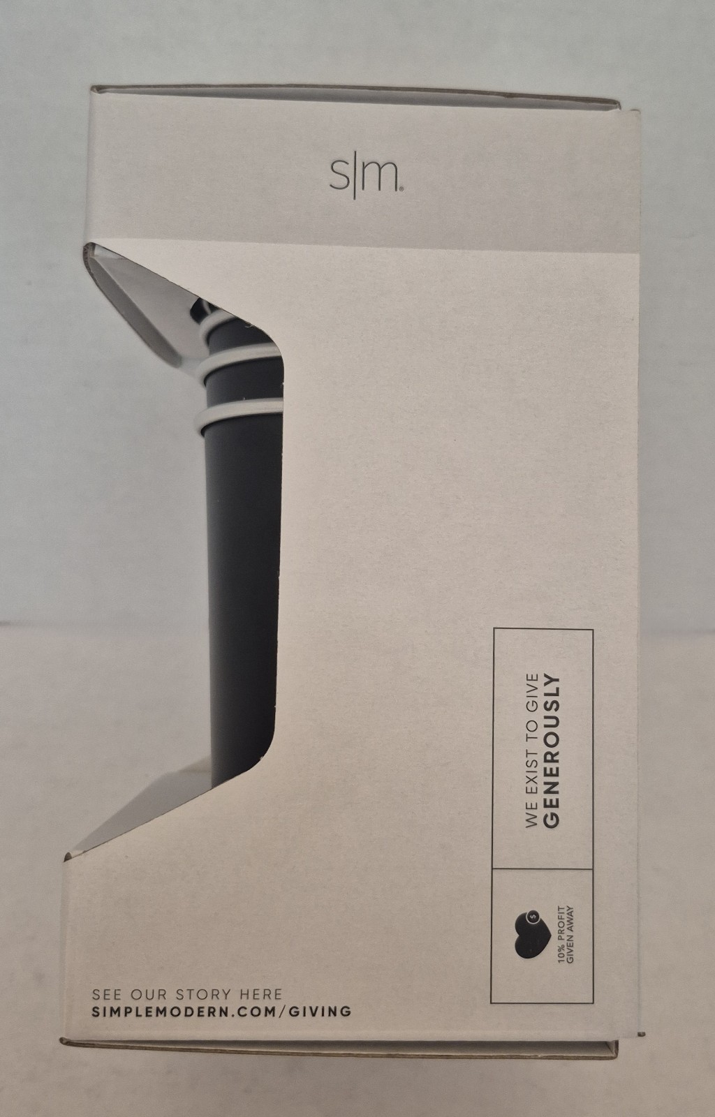 Simple Modern Stackable Cups 12oz - Set of 6 - Black - New in Box