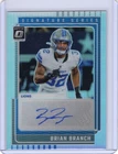 2025 Donruss Optic Brian Branch Base (RAW)