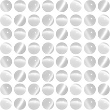 45Pcs White Cat Eye Stone Beads 8Mm round Crystal Loose Bead for Jewelry Making