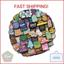 100Pcs Motivational  Inspirational Stickers for Teens Adults, Positive Affirmat