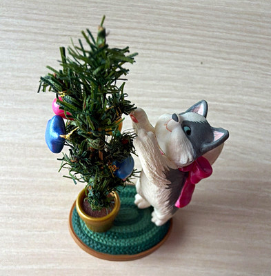 Hallmark Keepsake Ornament Katzen Clip-On handgefertigt 2004 QX8194