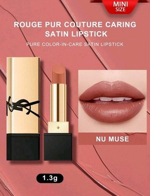 Golden Rose Satin Lipstick Creamy Long Wear Viral Hydrating Choose Shade