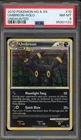 Pokemon Umbreon Undaunted Holo Rare #10 PSA 8